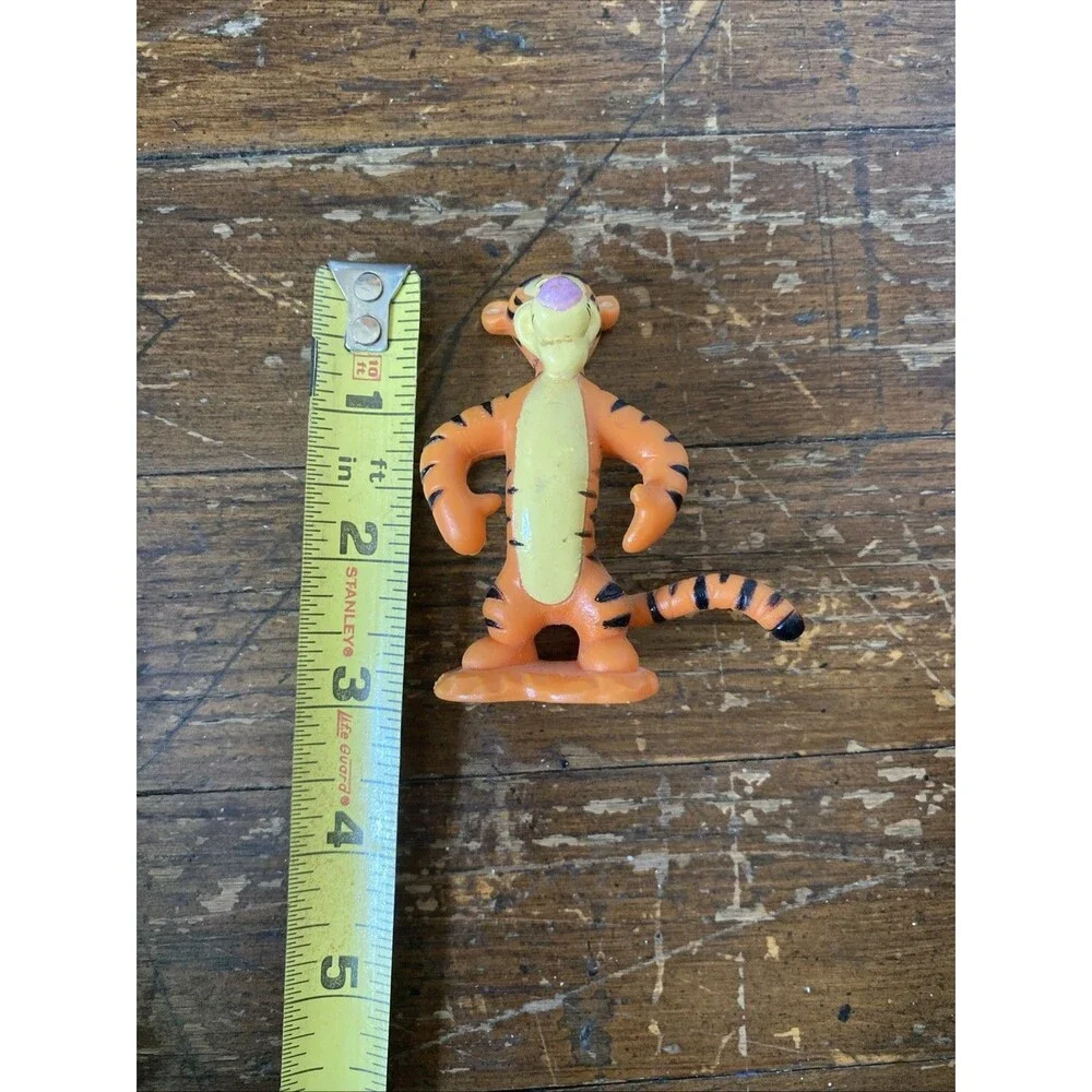 VTG Tigger Disney Winnie The Pooh 3” Figure Cake Topper Set Of 2